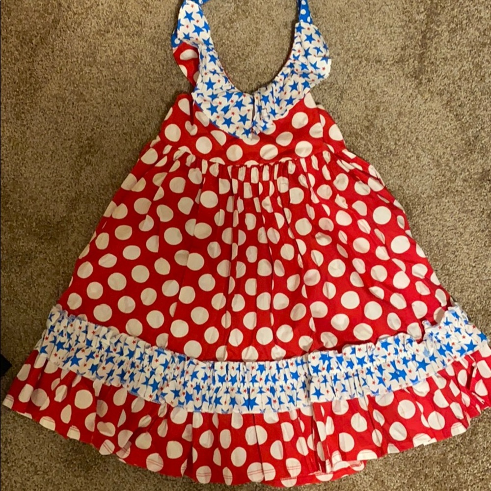 Jelly the Pug 4th of July Dress